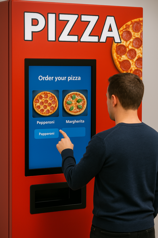 Comparing Pizza Vending Machines Around the World 2 Pizza Vending Machine for Sale