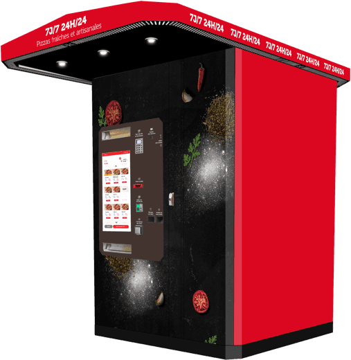 How Much Can You Make With One Vending Machine? We Did the Math 3 Automatic Outdoor Pizza Vending Machine