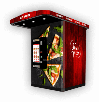 Self Service Automatic Pizza Vending Machine Outdoor