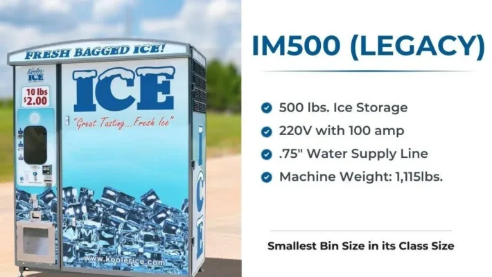IM500 LEGACY ICE VENDING MACHINE