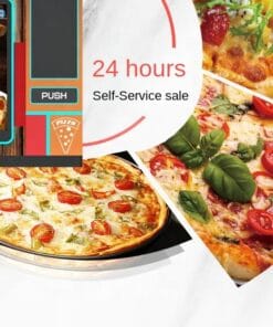 Pizza Vending Machine 55inch Screen