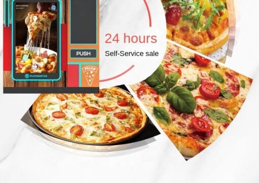 Pizza Vending Machine 55inch Screen