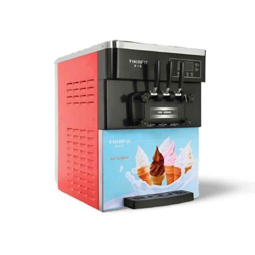 Counter top ice cream machine