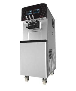 Touch screen commercial ice cream machine