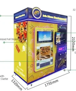 Pizza Vending Machine 32inch Screen