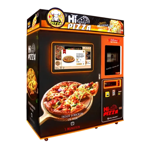 24/7 Automatic Pizza Vending Machine