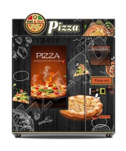24 Hours Pizza Making Vending Machine