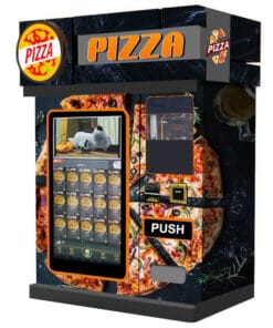 Touch Screen Hot Food Pizza Making Machines