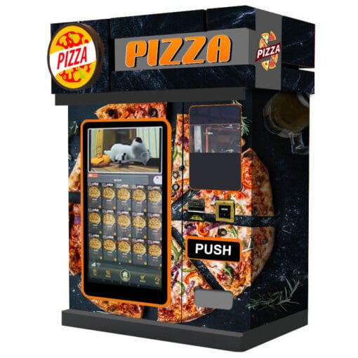 Touch Screen Hot Food Pizza Making Machines