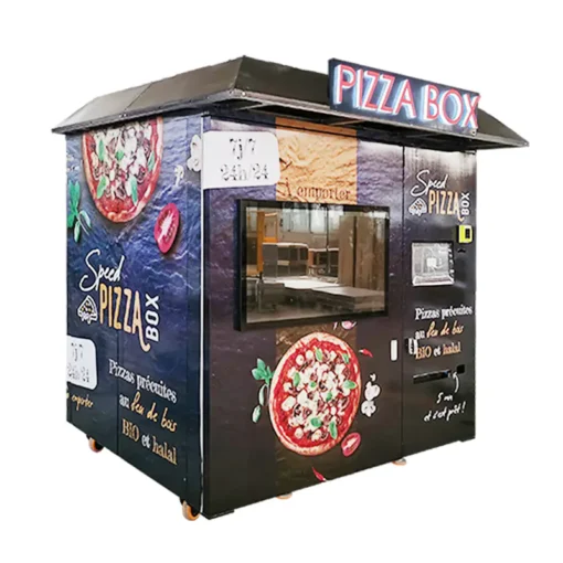 Pa-C6-B With Roof Fully Automatic Pizza Vending Machine Price - Image 5