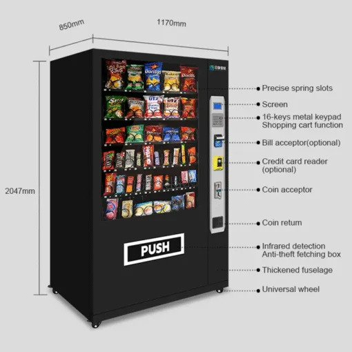 ePay Combo Vending Machine