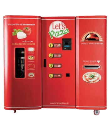 24/7 Smart Outdoor Fresh Pizza Vending Machine
