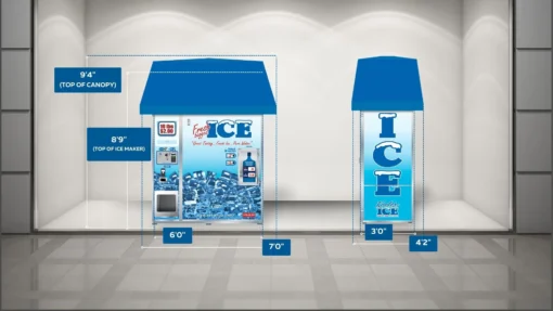 IM600XL Ice Vending Machine - Image 2