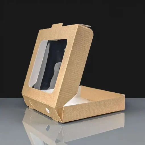 Taste Quarter Pizza Box with Window