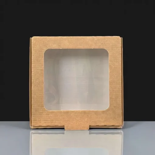 Taste Quarter Pizza Box with Window
