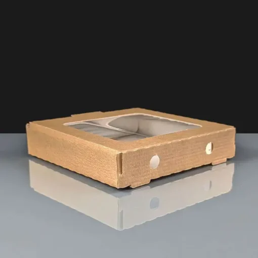 Taste Quarter Pizza Box with Window