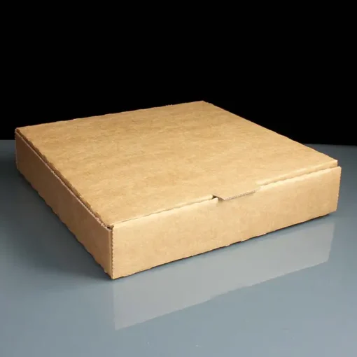 9-inch brown pizza boxes