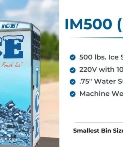 IM500 LEGACY ICE VENDING MACHINE