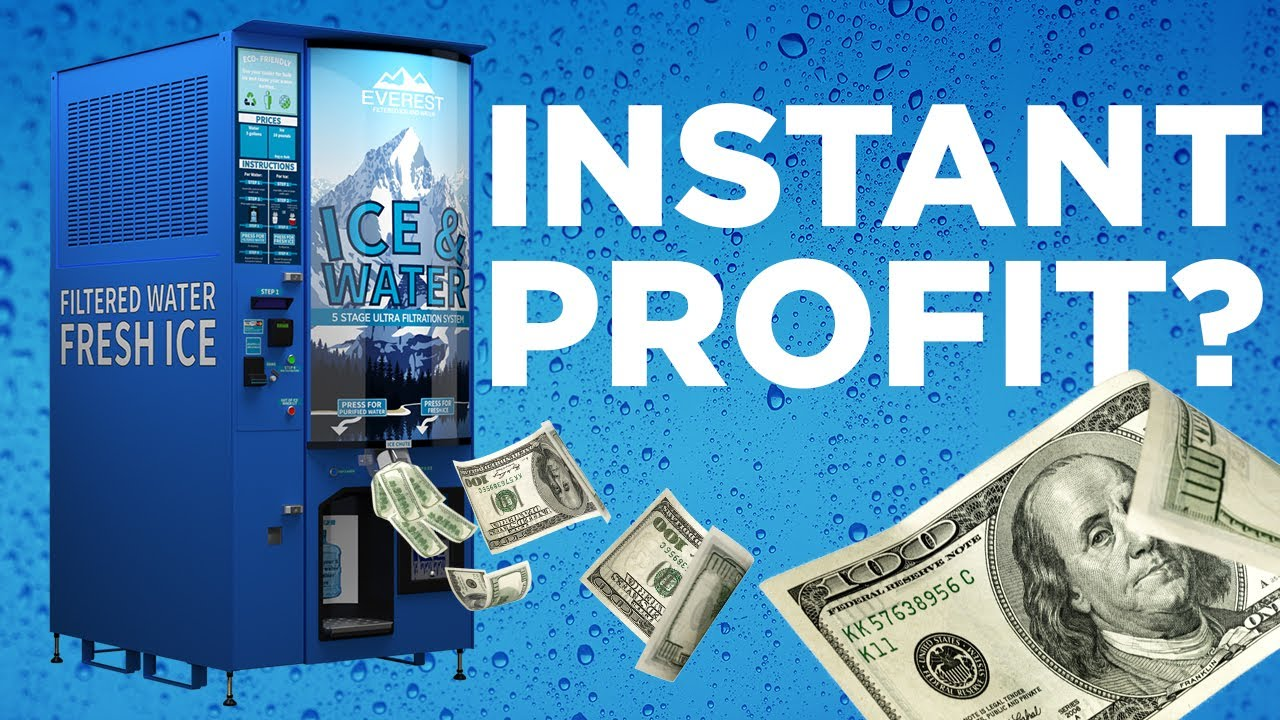 Profits with Ice Vending Machines